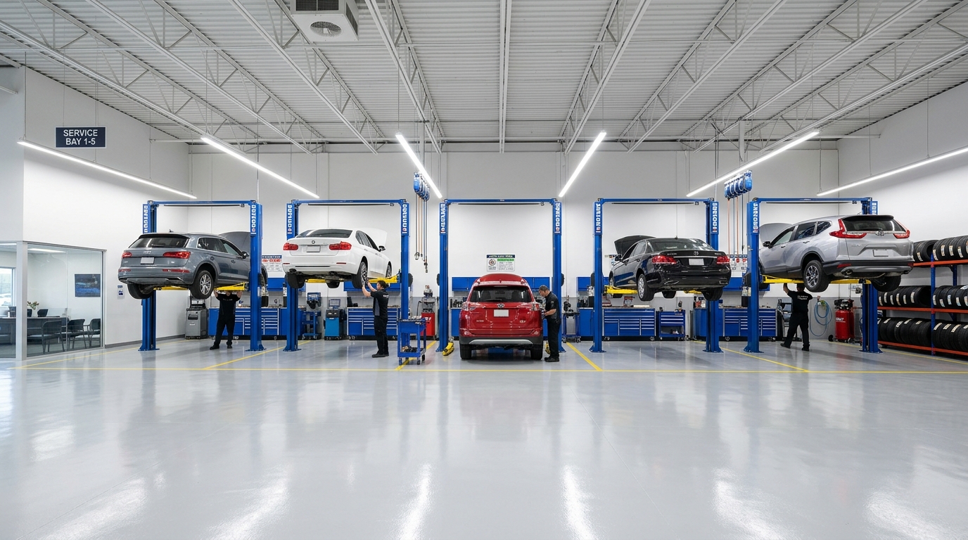 Hydraulic Lift Bays
